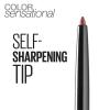 Maybelline Color Sensational Shaping Lip Liner with Self-Sharpening Tip, Totally Toffee, Nude, 1 Count(132 ALMOND ROSE)