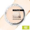Maybelline Super Stay Up to 24HR Hybrid Powder-Foundation, Medium-to-Full Coverage Makeup, Matte Finish, 128, 1 Count(SUPERSTAY POWDER 102)
