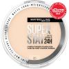 Maybelline Super Stay Up to 24HR Hybrid Powder-Foundation, Medium-to-Full Coverage Makeup, Matte Finish, 128, 1 Count(SUPERSTAY POWDER 120)