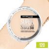 Maybelline Super Stay Up to 24HR Hybrid Powder-Foundation, Medium-to-Full Coverage Makeup, Matte Finish, 128, 1 Count(SUPERSTAY POWDER 120)