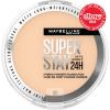 Maybelline Super Stay Up to 24HR Hybrid Powder-Foundation, Medium-to-Full Coverage Makeup, Matte Finish, 128, 1 Count(SUPERSTAY POWDER 128)