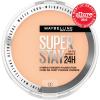 Maybelline Super Stay Up to 24HR Hybrid Powder-Foundation, Medium-to-Full Coverage Makeup, Matte Finish, 128, 1 Count(SUPERSTAY POWDER 130)