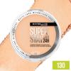 Maybelline Super Stay Up to 24HR Hybrid Powder-Foundation, Medium-to-Full Coverage Makeup, Matte Finish, 128, 1 Count(SUPERSTAY POWDER 130)
