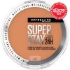 Maybelline Super Stay Up to 24HR Hybrid Powder-Foundation, Medium-to-Full Coverage Makeup, Matte Finish, 128, 1 Count(SUPERSTAY POWDER 340)