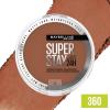 Maybelline Super Stay Up to 24HR Hybrid Powder-Foundation, Medium-to-Full Coverage Makeup, Matte Finish, 128, 1 Count(SUPERSTAY POWDER 360)