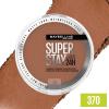 Maybelline Super Stay Up to 24HR Hybrid Powder-Foundation, Medium-to-Full Coverage Makeup, Matte Finish, 128, 1 Count(SUPERSTAY POWDER 370)