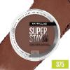 Maybelline Super Stay Up to 24HR Hybrid Powder-Foundation, Medium-to-Full Coverage Makeup, Matte Finish, 128, 1 Count(SUPERSTAY POWDER 375)