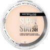 Maybelline Super Stay Up to 24HR Hybrid Powder-Foundation, Medium-to-Full Coverage Makeup, Matte Finish, 128, 1 Count(SUPERSTAY POWDER 102)