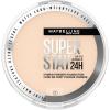 Maybelline Super Stay Up to 24HR Hybrid Powder-Foundation, Medium-to-Full Coverage Makeup, Matte Finish, 128, 1 Count(SUPERSTAY POWDER 120)