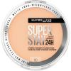 Maybelline Super Stay Up to 24HR Hybrid Powder-Foundation, Medium-to-Full Coverage Makeup, Matte Finish, 128, 1 Count(SUPERSTAY POWDER 130)