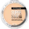 Maybelline Super Stay Up to 24HR Hybrid Powder-Foundation, Medium-to-Full Coverage Makeup, Matte Finish, 128, 1 Count(SUPERSTAY POWDER 220)