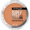 Maybelline Super Stay Up to 24HR Hybrid Powder-Foundation, Medium-to-Full Coverage Makeup, Matte Finish, 128, 1 Count(SUPERSTAY POWDER 340)