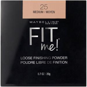 Maybelline Fit Me Loose Setting Powder, Face Powder and Finishing Makeup, Medium, 1 Count(Medium)