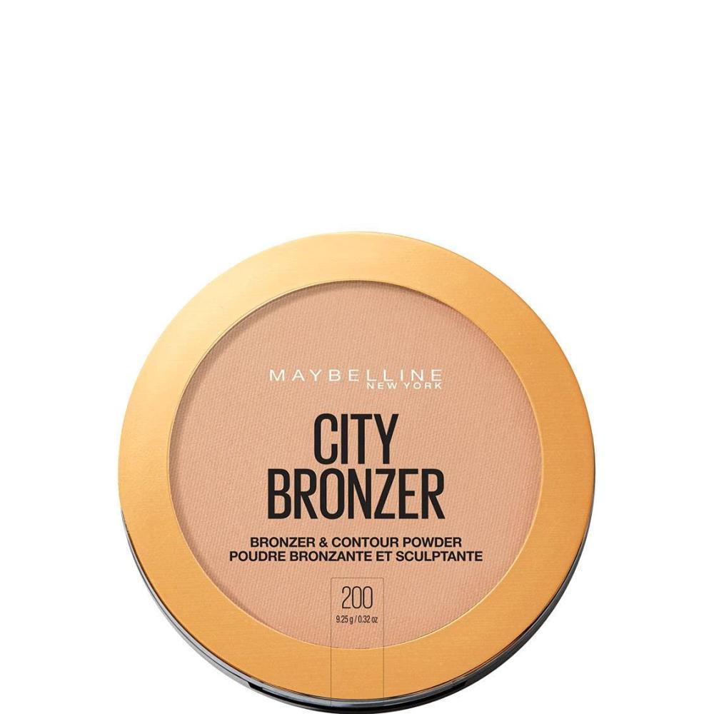 imageMaybelline New York City Bronzer Powder Makeup Bronzer and Contour Powder 300 032 ozCITY BRONZER 200