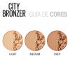 Maybelline New York City Bronzer Powder Makeup, Bronzer and Contour Powder, 300, 0.32 oz.(CITY BRONZER 200)
