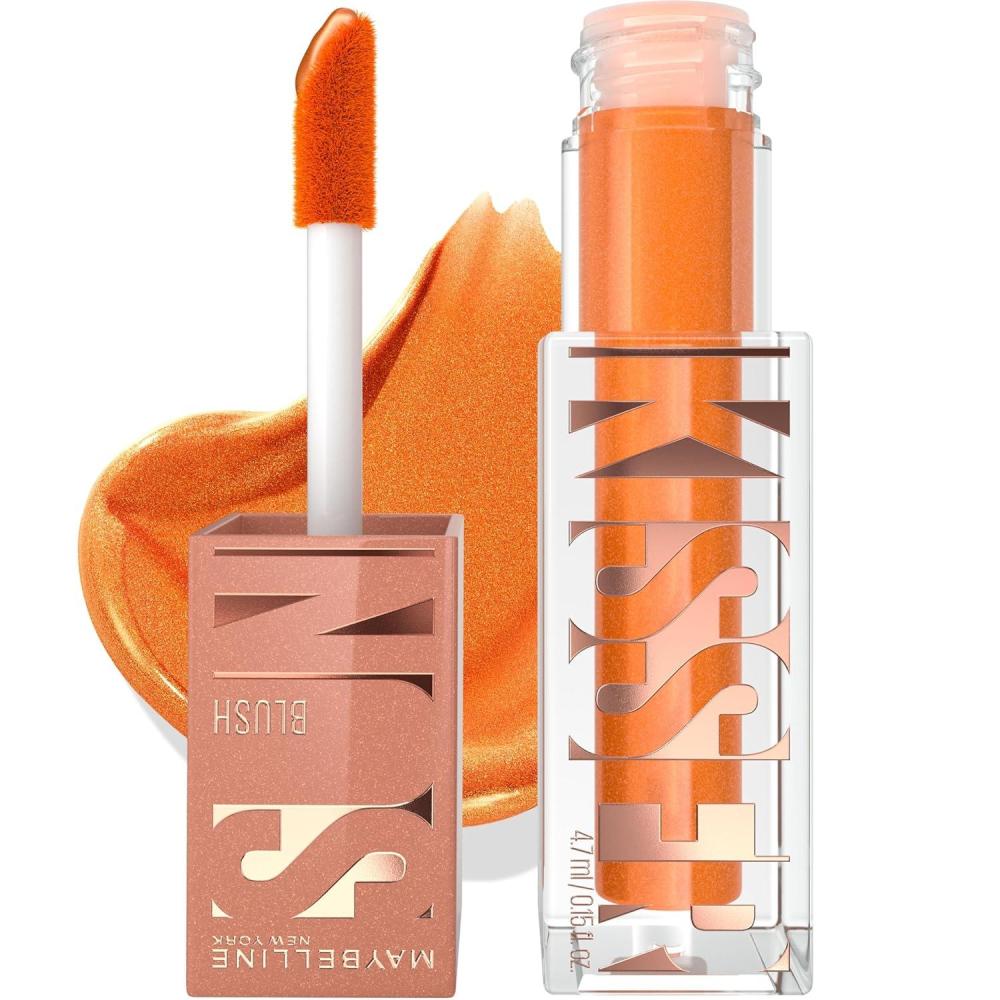 imageMaybelline Sunkisser MultiUse Liquid Blush and Bronzer Blendable Longwear Glowy Make Up Sol Search 1 CountRooftop Views