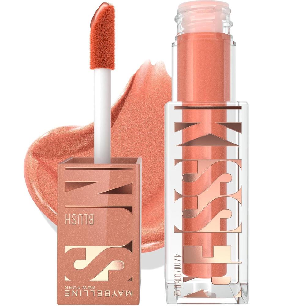 imageMaybelline Sunkisser MultiUse Liquid Blush and Bronzer Blendable Longwear Glowy Make Up Sol Search 1 CountSol Search