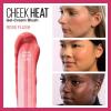 Maybelline New York Cheek Heat Gel-Cream Blush Makeup, Lightweight, Breathable Feel, Sheer Flush Of Color, Natural-Looking, Dewy Finish, Oil-Free, Coral Ember, 1 Count(20 ROSE FLUSH)