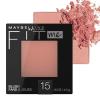 Maybelline Fit Me Blush, Lightweight, Smooth, Blendable, Long-lasting All-Day Face Enhancing Makeup Color, Peach, 1 Count(15 NUDE)
