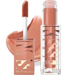 Maybelline Sunkisser Multi-Use Liquid Blush and Bronzer, Blendable, Longwear, Glowy Make Up, Sol Search, 1 Count(Shades On)
