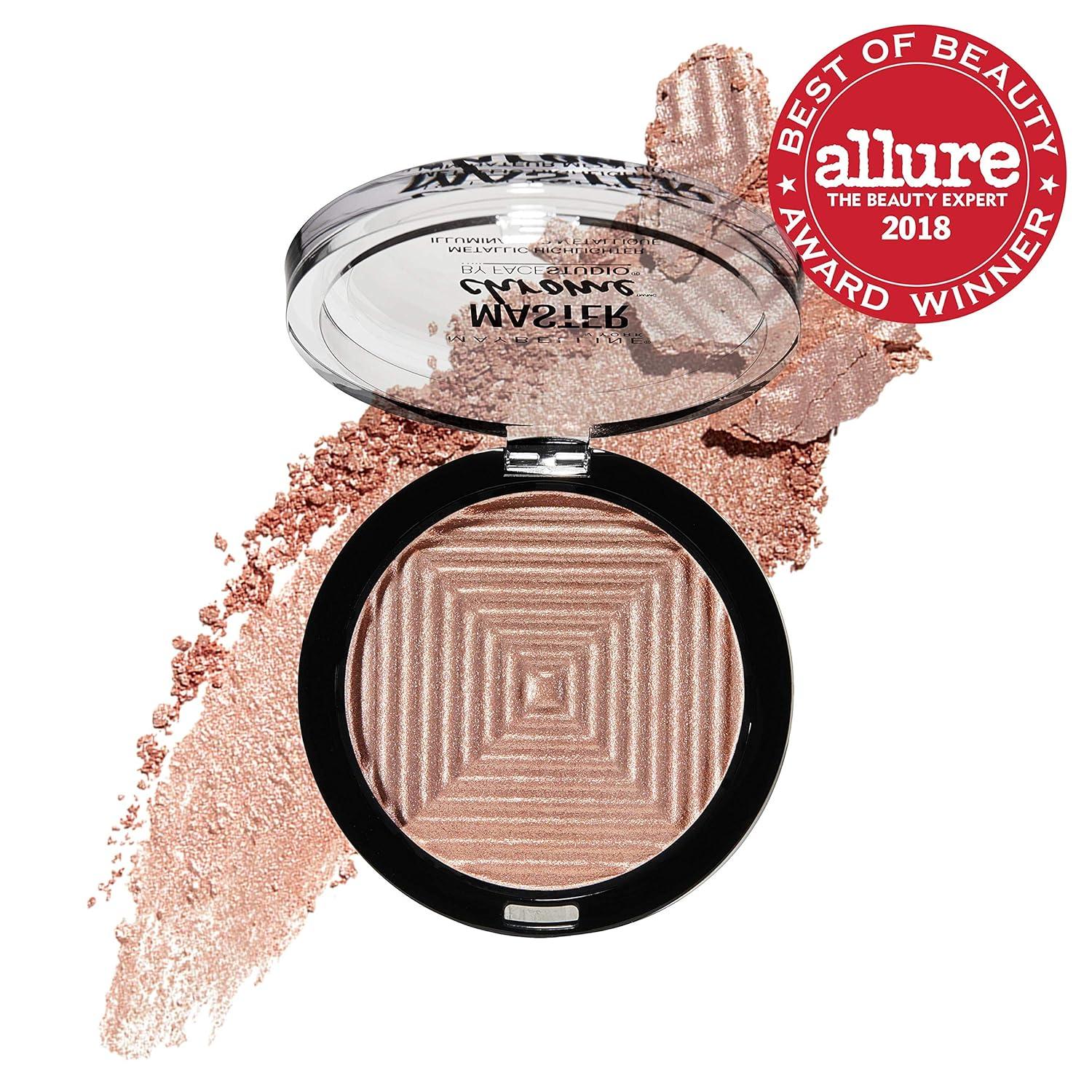 imageMaybelline New York Facestudio Master Chrome Metallic Highlighter Makeup Molten Topaz 019 Ounce50 MOLTEN ROSE GOLD