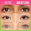 Maybelline New York Baby Lips 3-Pack Moisturizing Lip Balm (3 Shades) + Great Lash Washable Mascara Very Black, 1 Count