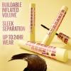 Maybelline The Colossal Bubble Mascara, Buildable Mascara Volume and Length Formula for Bold, Separated, Sleek Lashes, Washable Formula, Copper Brown, 1 Count(Brownish Black)