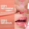 MAYBELLINE Lifter Oil-in-Gel Lip Gloss for Glassy, Bouncy Shine, Hydrating, Tinted Lip Balm and Moisturizer with Hyaluronic Acid and Passionfruit Oil, Blue Boba (Sheer Blue Pearl)(Melon-Ade)