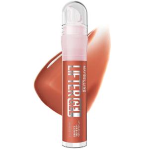 MAYBELLINE Lifter Oil-in-Gel Lip Gloss for Glassy, Bouncy Shine, Hydrating, Tinted Lip Balm and Moisturizer with Hyaluronic Acid and Passionfruit Oil, Blue Boba (Sheer Blue Pearl)(Vanilla Horchata)