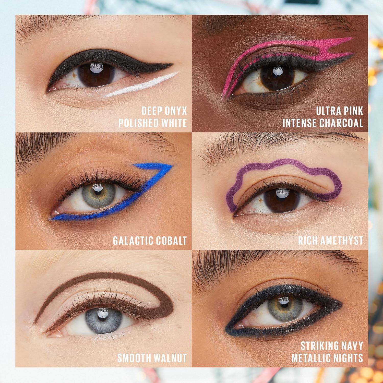 imageMaybelline TattooStudio LongLasting Sharpenable Eyeliner Pencil Deep Onyx Polished White Bundle900 DEEP ONYX