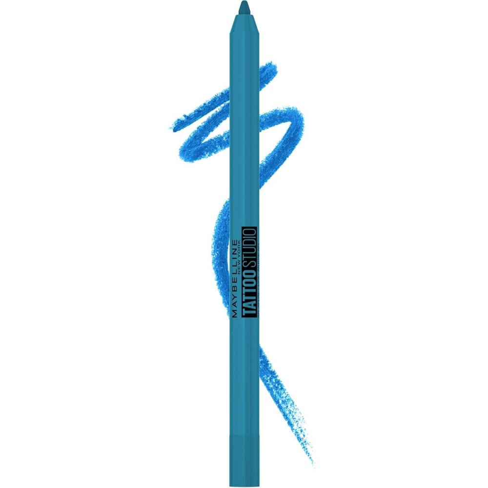 imageMaybelline TattooStudio LongLasting Sharpenable Eyeliner Pencil Deep Onyx  Polished White Bundle0 ARTIC SKIES