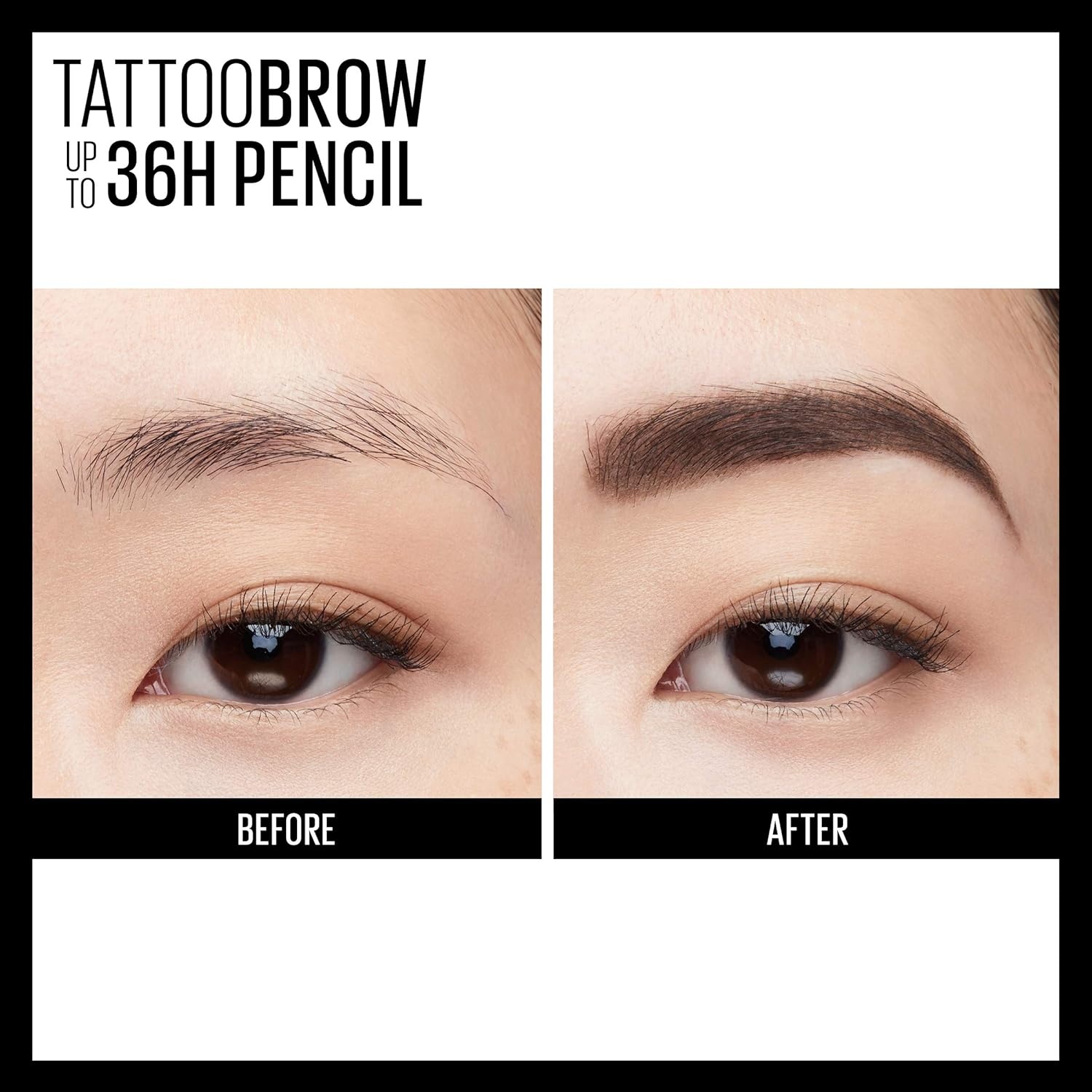 image:imageMaybelline TattooStudio Waterproof Eyebrow Pencil Sharpenable Longwear Long Lasting Pigmented Eyebrow Pencil for Defined Brows Light Blonde 1 Count255 SOFT BROWN