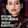 MAYBELLINE Super Stay Peel Off Lip Liner Lip Stain, Up to 24H Tattoo-Like Wear, Transfer-Proof Matte Finish, Hydrating Formula With Vitamin E, Haze (Mid Tone Nude)(Aura 001)